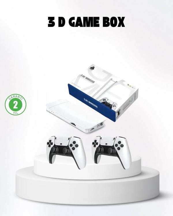 HDMI ve Kablosuz Kontrolcülü 20.000 Oyunlu Retro Oyun Konsolu - Image 1