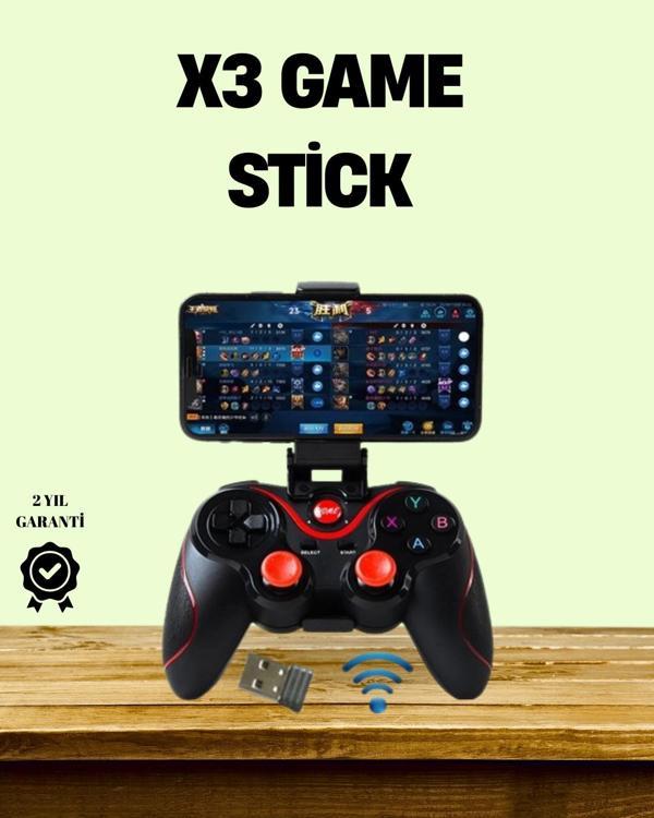 Ergonomik Tasarımlı Şarjlı Kablosuz Gamepad - Image 1