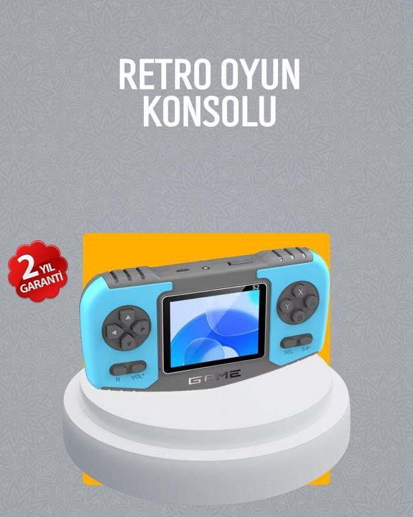 Mini Arcade Oyun Konsolu Hafif Taşınabilir Çocuk Hediyelik - Image 1