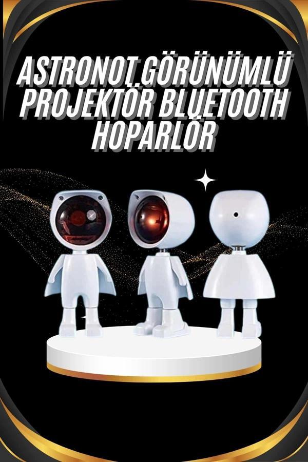 Gün Batımı Projektör Lamba Astronot Görünümlü Dekoratif Masa Lambası - Image 1