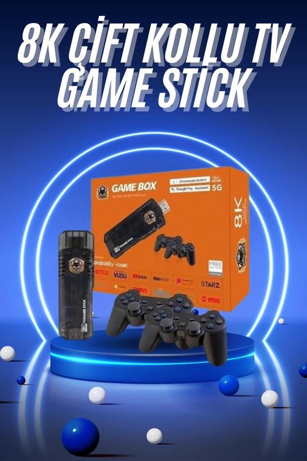 Game Box Android Tv 36500 Oyunlu Atari 5g 8k HDR Ultra HD 64 GB - Image 1