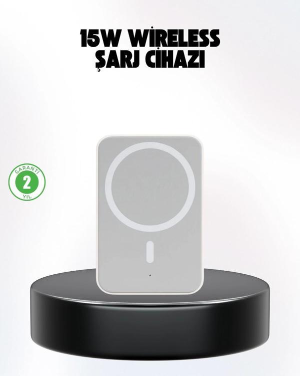 iPhone Serileri ile Uyumlu MagSafe Manyetik Araç Telefon Tutucu ve Şarj Cihazı - Image 1