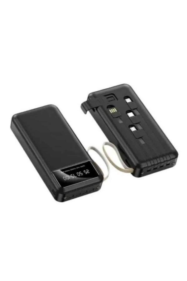 Powerbank Şarj Cihazı 4 Çıkışlı 20.000 MAH Powerbank Kompakt Yüksek Kapasiteli Hızlı Şarj - Image 1