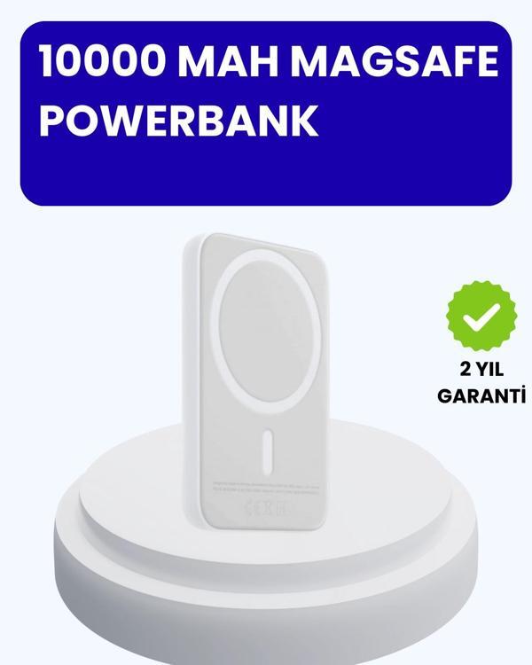 MagSafe Manyetik Powerbank – iPhone İçin Hızlı Kablosuz ve Güvenli Şarj - Image 1