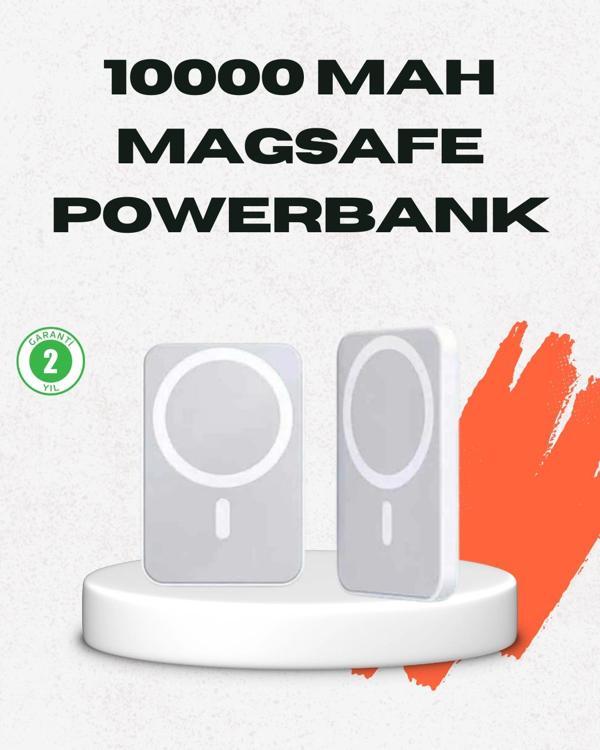 MagSafe Uyumlu 10000 mAh Powerbank - Image 1