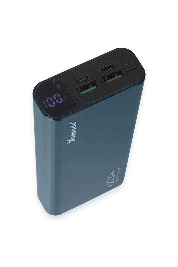 Yosonda A51 20.000 mAh Powerbank - Mavi-(5796) - Image 1