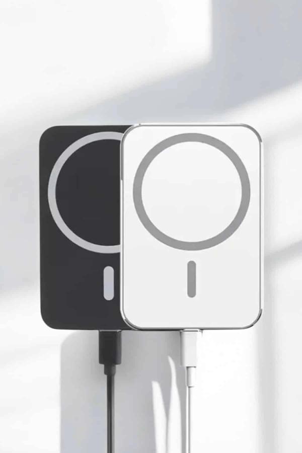 Kablosuz Şarj Aleti Magsafe Araç Içi Manyetik Şarj 15W İOS Uyumlu - Image 1