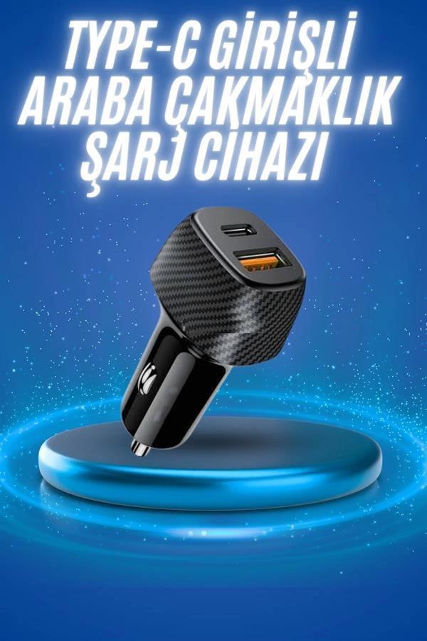 38W Oto Çakmaklık Araç Içi Şarj Cihazı Hızlı Şarj Uzun Ömürlü - Image 1