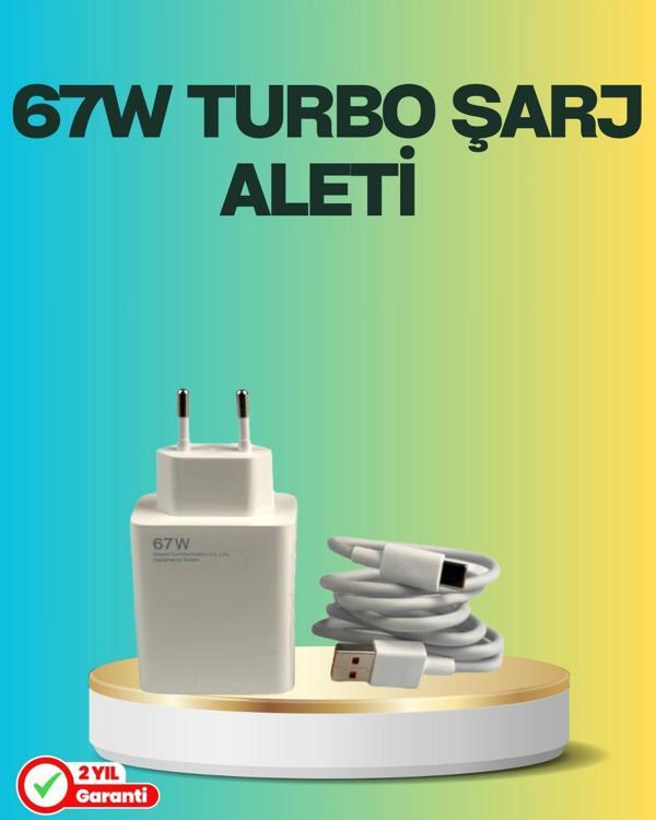 67 Watt Type C Turbo Şarj Seti TCL 20 30 50 Uyumlu - Image 1
