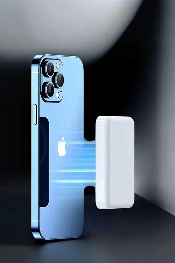 5000 Mah İOS Uyumlu Magsafe Kablosuz Şarj Hızlı Şarj Desteği - Image 1