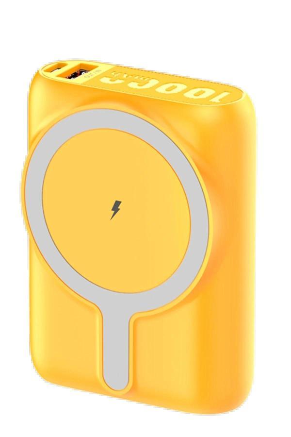 J31 10.000 mAh 20W PD Magsafe Powerbank - Turuncu-(5796) - Image 1