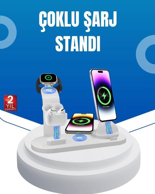 Aşırı Şarj Koruması Sunan Kablosuz Şarj Cihazı - Image 1