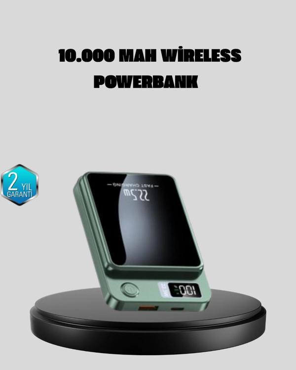 MagSafe Powerbank 22.5W Hızlı Şarjlı ve Kompakt Kablosuz Şarj Cihazı - Image 1