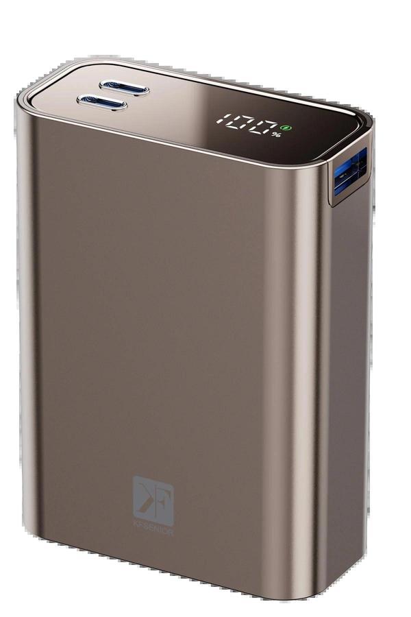 PW501 20.000 mAh Dijital Göstergeli 2 Adet 45W Type-C ve 22.5W USB Çıkışlı Şarj PD Hızlı Şarj Magsaf - Image 1