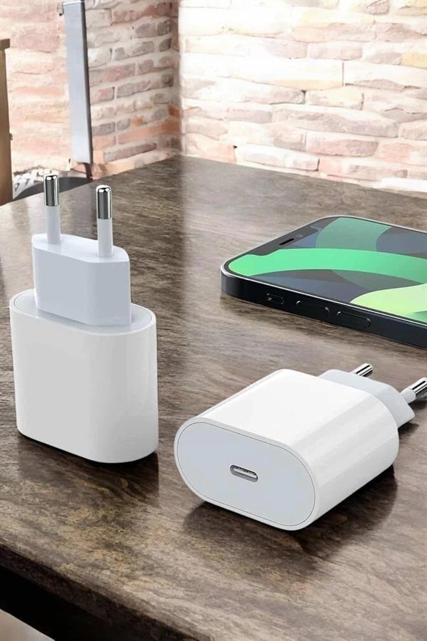 Şarj Aleti İOS 15/15 Pro Max Uyumlu Şarj Adaptörü ve Kablosu - Image 1