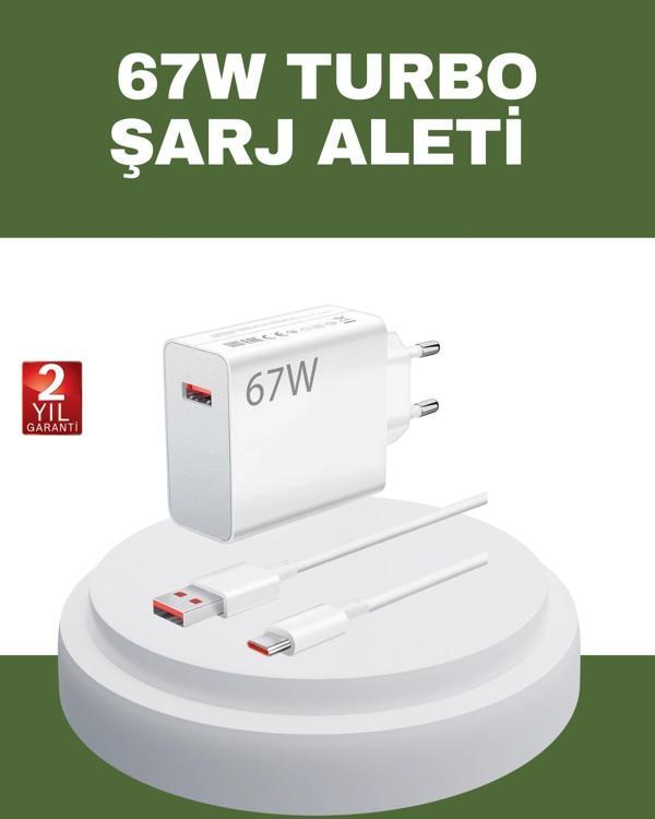 67 Watt Type C Hızlı Şarj Cihazı OnePlus 7 8 9 10 Uyumlu - Image 1