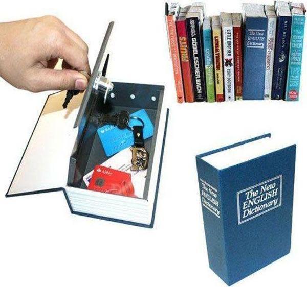 Kitap Görünümlü Gizli Kasa Kumbara Dekoratif Hediyelik - Image 1