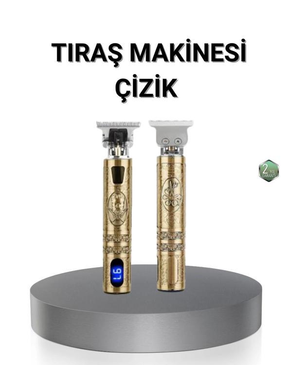 Kablosuz Şarjlı Profesyonel Tıraş Makinesi – 1800 mAh Lityum Pil - Image 1