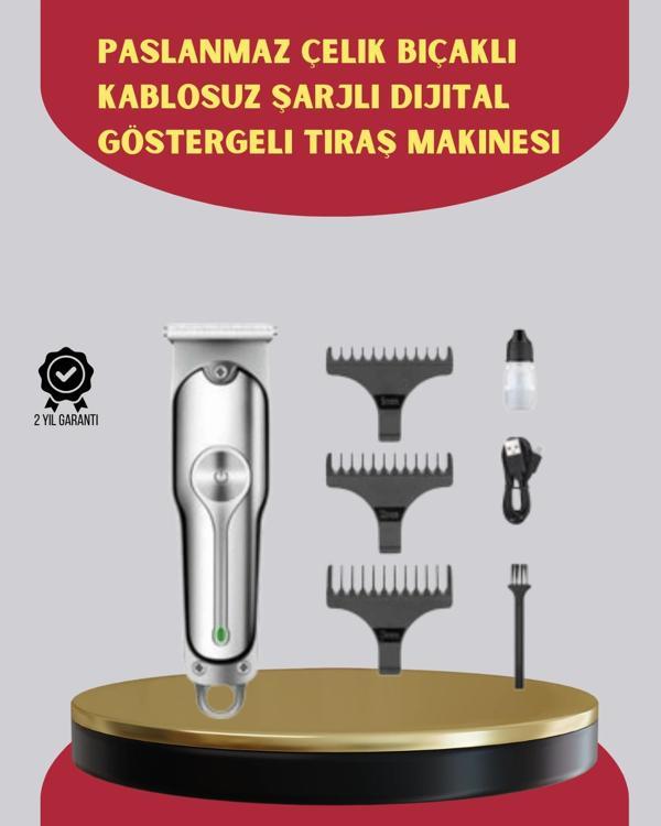 Yüksek Performanslı Erkek Saç Kesme Makinesi – Uzun Pil Ömrü ve Hassas Kesim - Image 1