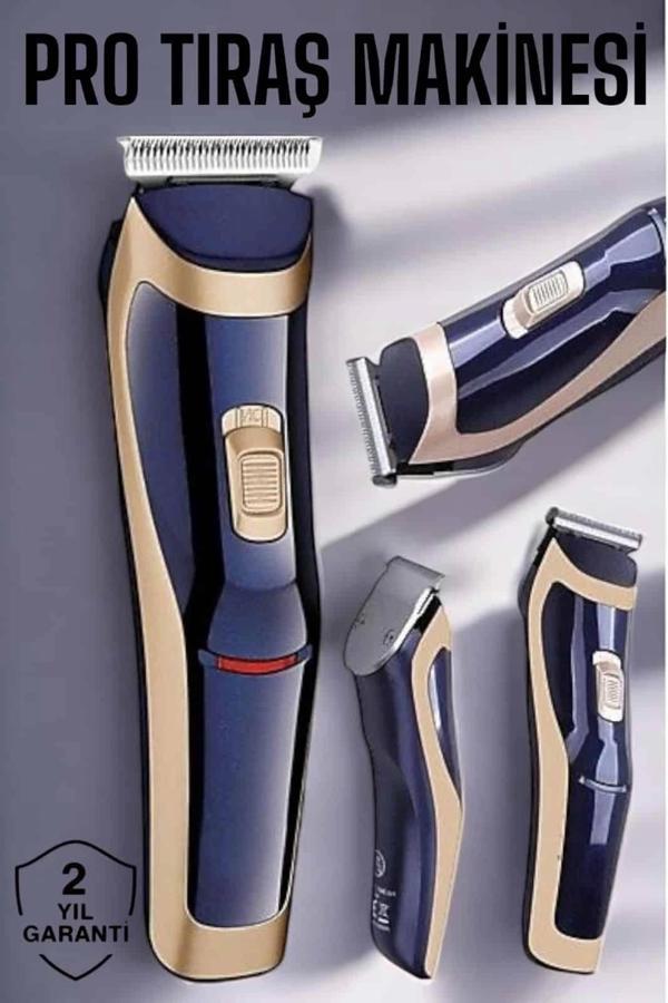 Kablosuz Tıraş Makinesi Hızlı Şarj ve Uzun Süreli Kullanım Sessiz ve Güçlü Motor - Image 1