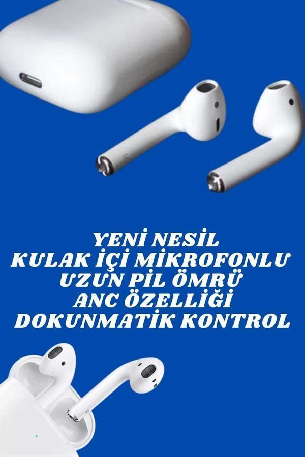 2.Nesil Yeni Model TWS Bluetooth Kulaklık Dokunmatik Kontrol Yüksek Ses Kaliteli - Image 1