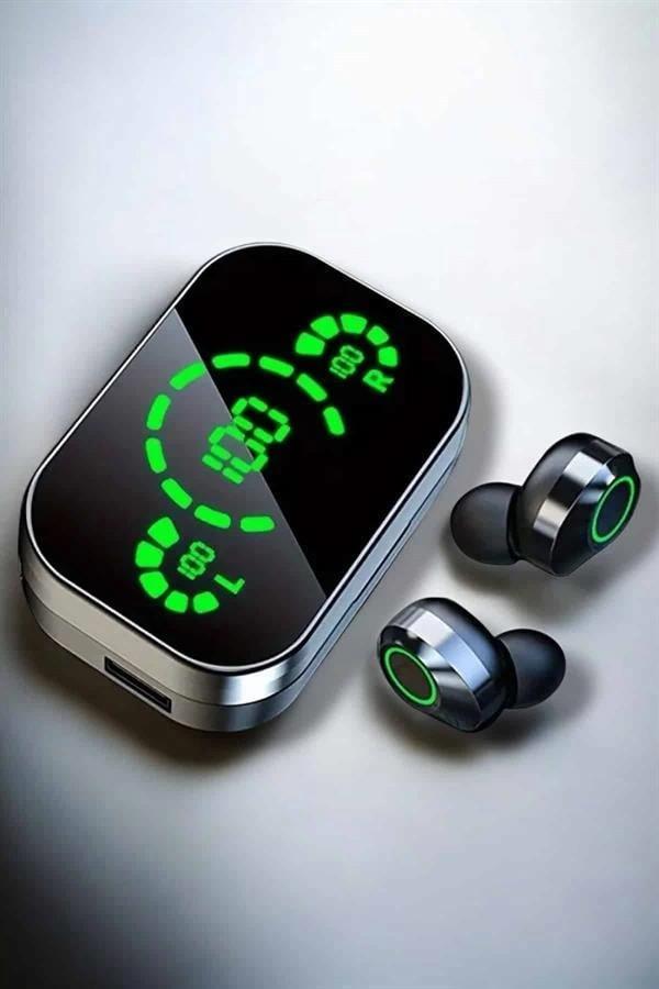 Bluetooth Kulaklık Çift Telefon Desteği ve Suya Dayanıklı Powerbankli - Image 1