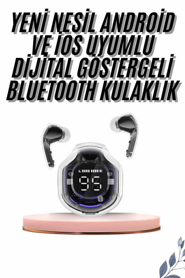 2025 Model Kablosuz Bluetooth Kulaklık ANC ENC Destekli HİFİ Stereo - Image 1
