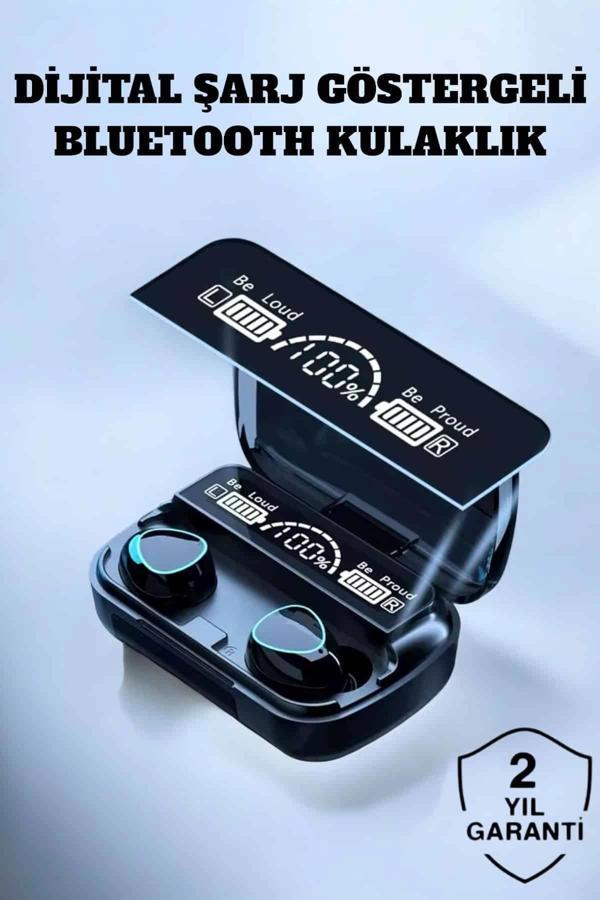 Extra Bass ve HD Ses ile Üstün Bluetooth 5.3 Kablosuz Kulaklık - Image 1