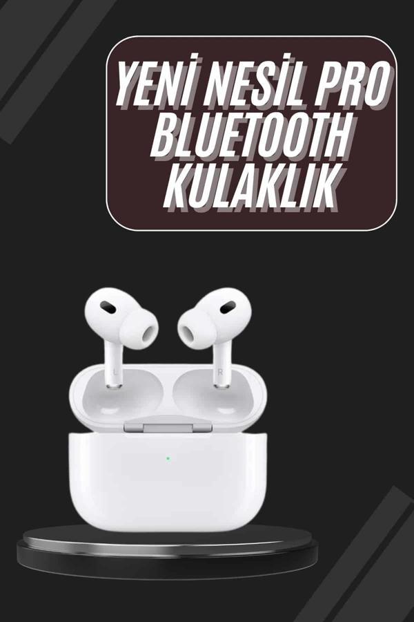 Yeni Nesil Pro Bluetooth Kulaklık Android ve İOS Uyumlu Dokunmatik Kontrol - Image 1