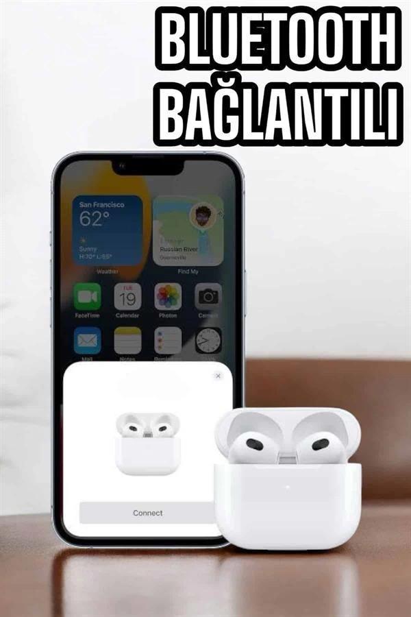 Kablosuz Bluetooth Kulaklık TWS ANC Özelliği Yüksek Ses Kaliteli - Image 1