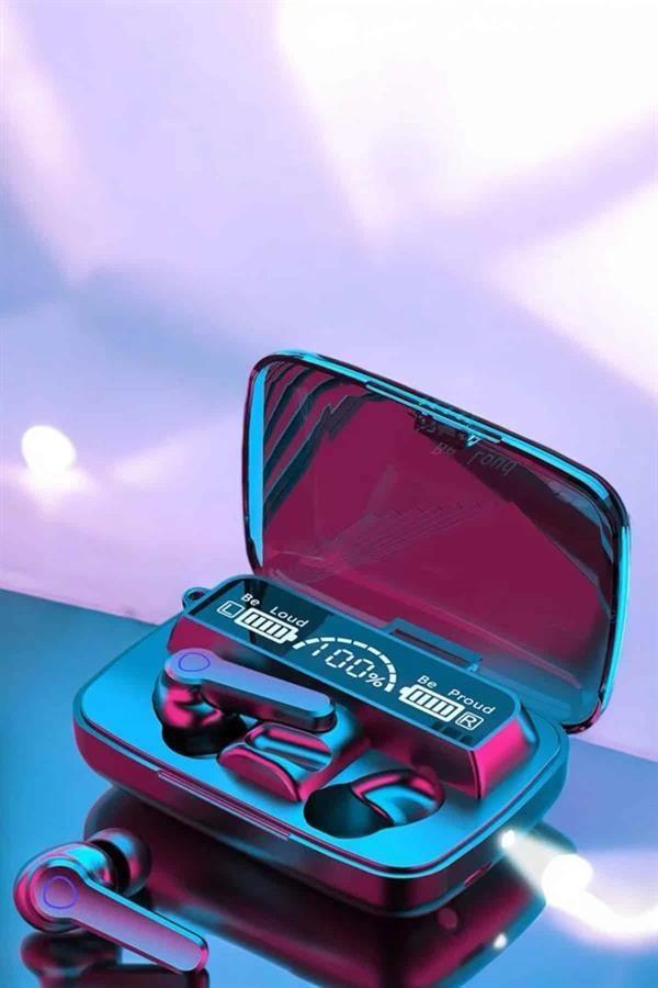 Bluetooth Kulaklık Dijital Göstergeli Kablosuz Uzun Pil Ömrü - Image 1