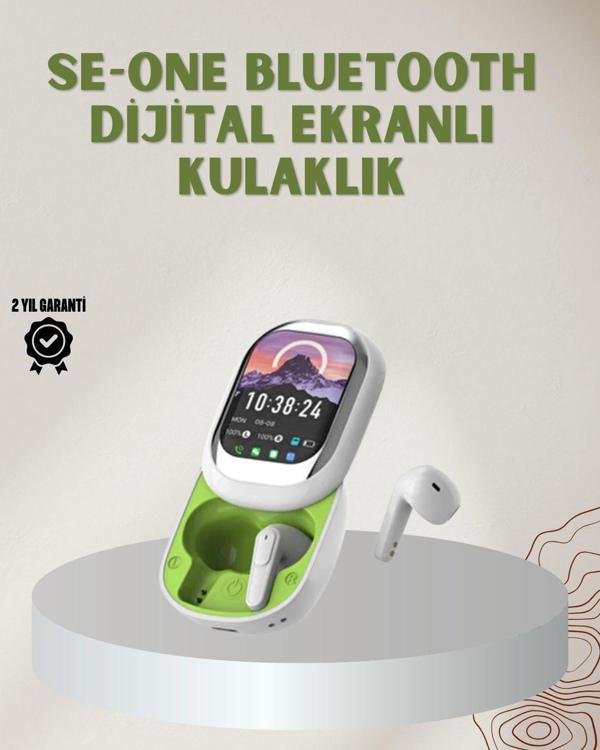 Dokunmatik Ekranlı Aktif Gürültü Azaltma Özellikli Kablosuz Kulaklık V5.4 - Image 1