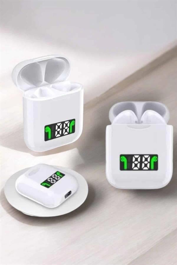 Kablosuz Müzik Keyfi Sunan LED Şarjlı TWS Bluetooth Kulaklık - Image 1