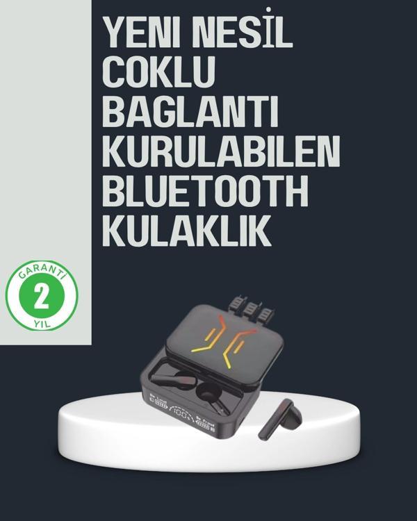 Kablosuz Bluetooth 5.0 Kulaklık – 300mAh Şarj Kutusu - Image 1