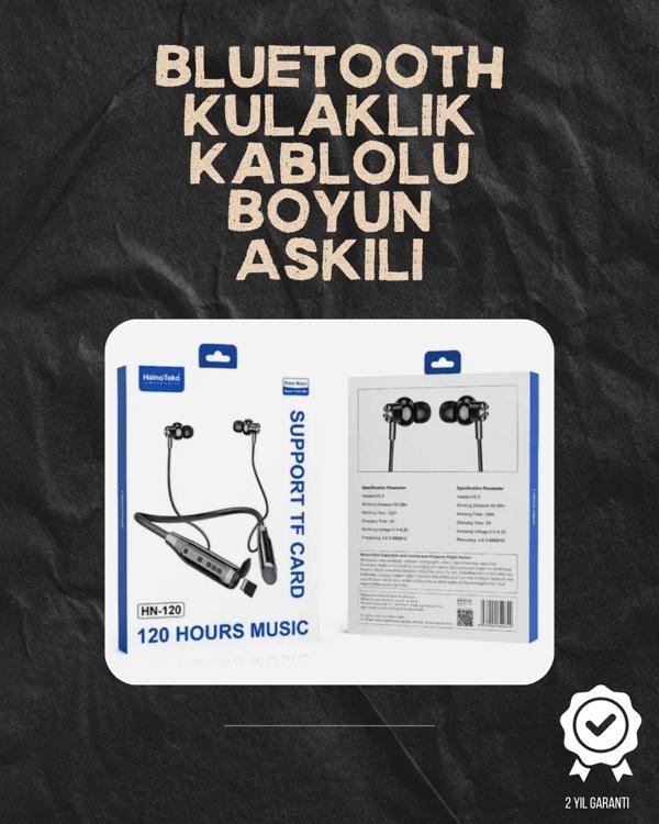 120 Saat Şarj Süresi Sunan Spor Tipi Kablosuz Bluetooth Kulaklık - Image 1