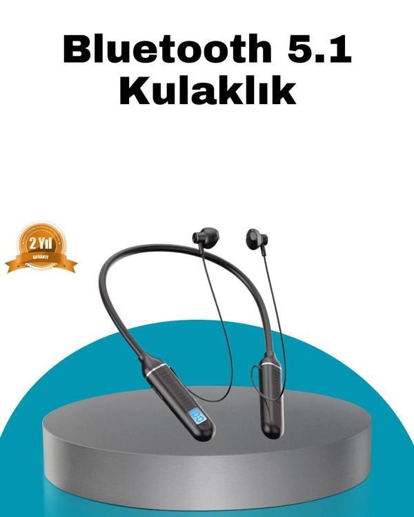 Uzun Pil Ömrü ve Hızlı Şarj Özellikli Bluetooth Kulaklık - Image 1