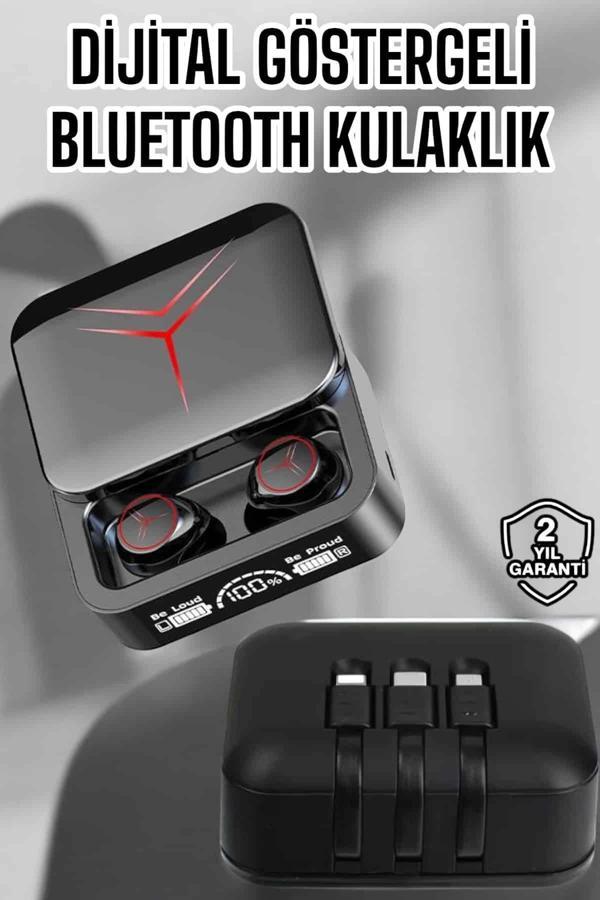 Bluetooth Kulaklık Bluetooth Bağlantılı Powerbankli Yeni Nesil Kulaklık - Image 1