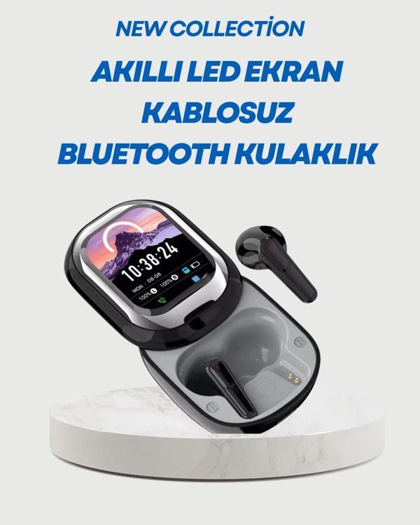 Dokunmatik Kontrollü Bluetooth Kulaklık – Pods Fine Uyumlu - Image 1