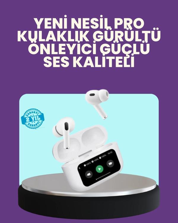 Tüm Telefonlarla Uyumlu ANC Özellikli Dokunmatik Bluetooth Kulaklık - Image 1
