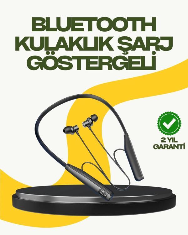 Y12 Uyumlu Spor Bluetooth Kulaklık – Uzun Pil Ömrü Manyetik Kulaklık Başlığı - Image 1