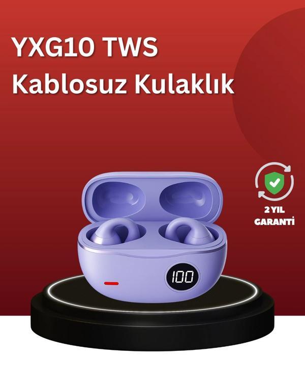 YXG10 Açık Kulak Bluetooth Kulaklık – Klipsli Güvenli Spor Tasarım 30 Saat Pil - Image 1