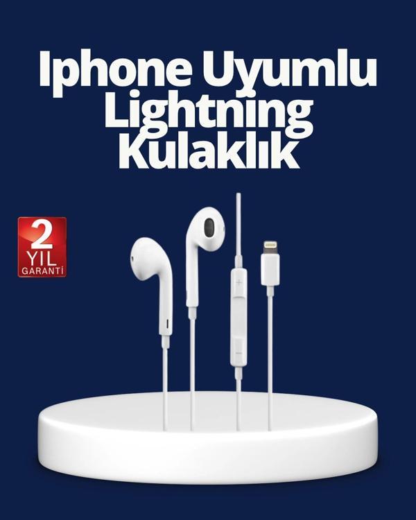 Yüksek Ses Kaliteli Mikrofonlu Kablolu Kulak İçi Kulaklık - Image 1