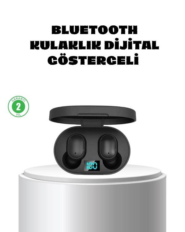 ANC Bluetooth Kulaklık – Suya ve Tere Dayanıklı Uzun Pil Ömürlü Mikrofonlu Kablosuz Kulaklık - Image 1