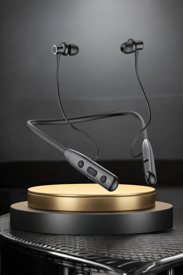 Kablolu Bluetooth Kulaklık Boyun Bantlı ANC Özelliği Yüksek Ses Kaliteli 100 saat - Image 1