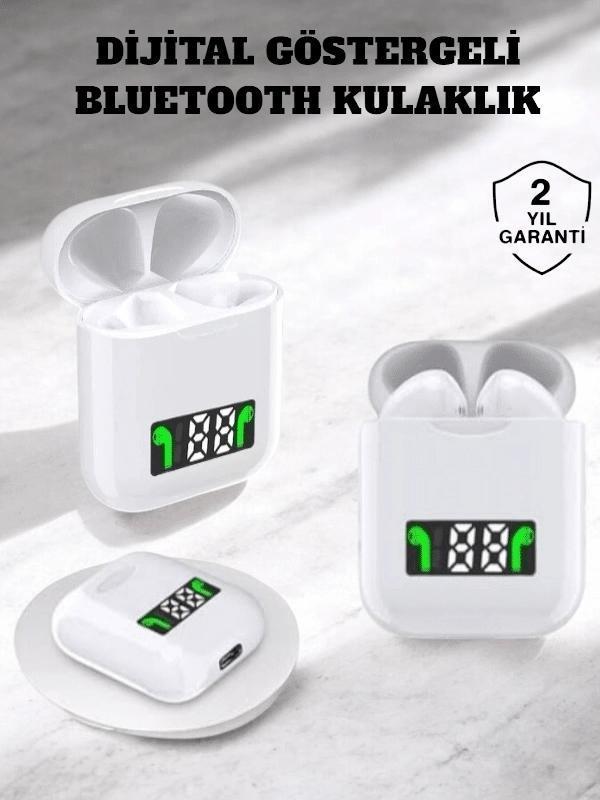 Dokunmatik Kontrol ve LED Göstergeli TWS Bluetooth Kulaklık - Image 1
