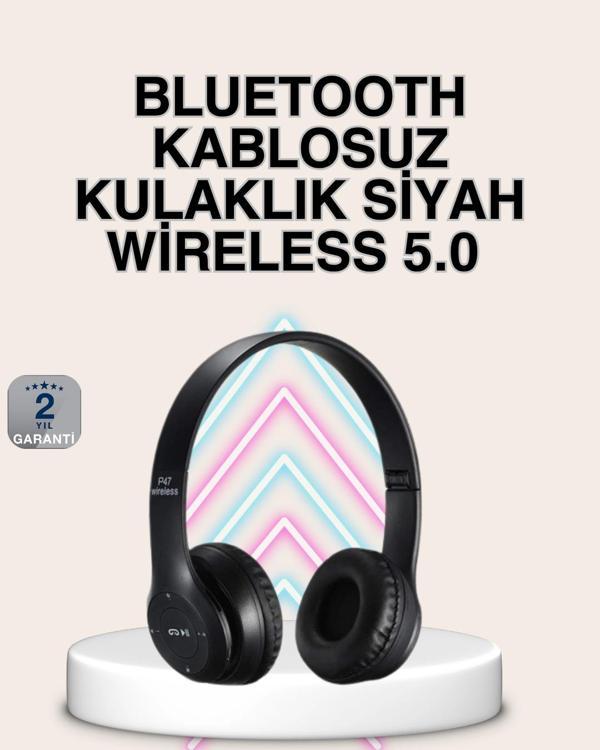 Katlanabilir Tasarımlı Bluetooth 5.0 Kulaklık | Eller Serbest Arama ve Çift Cihaz Desteği - Image 1
