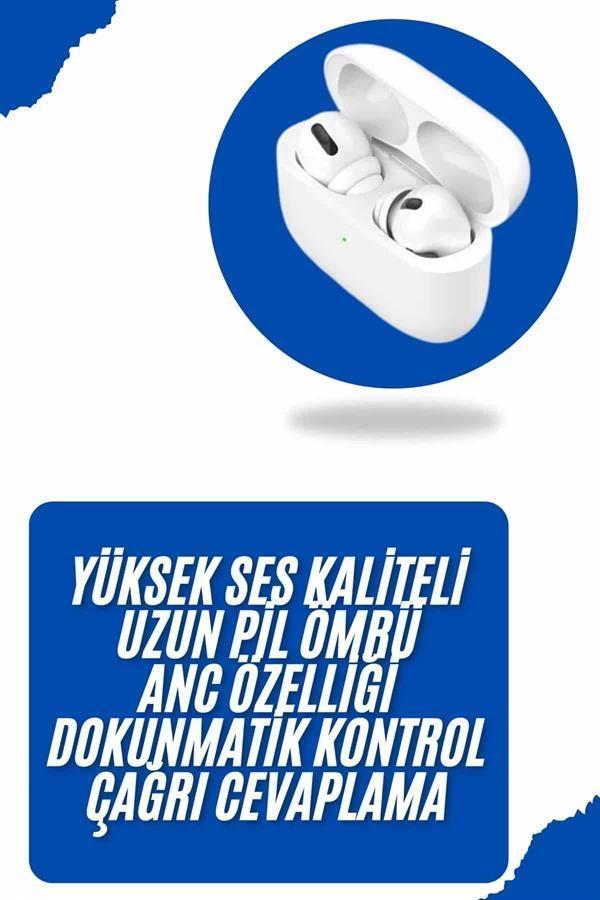 Bluetooth Kulaklık Kulak İçi Silikonlu Stereo Yüksek Ses Kaliteli Dokunmatik - Image 1