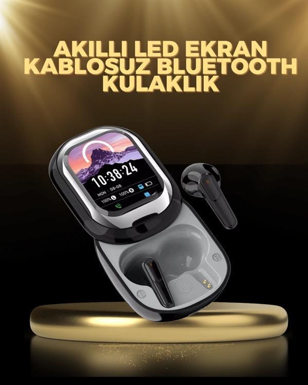 Kişiselleştirilebilir LED Ekranlı Bluetooth Kulaklık – Oyun & Müzik Modlu - Image 1