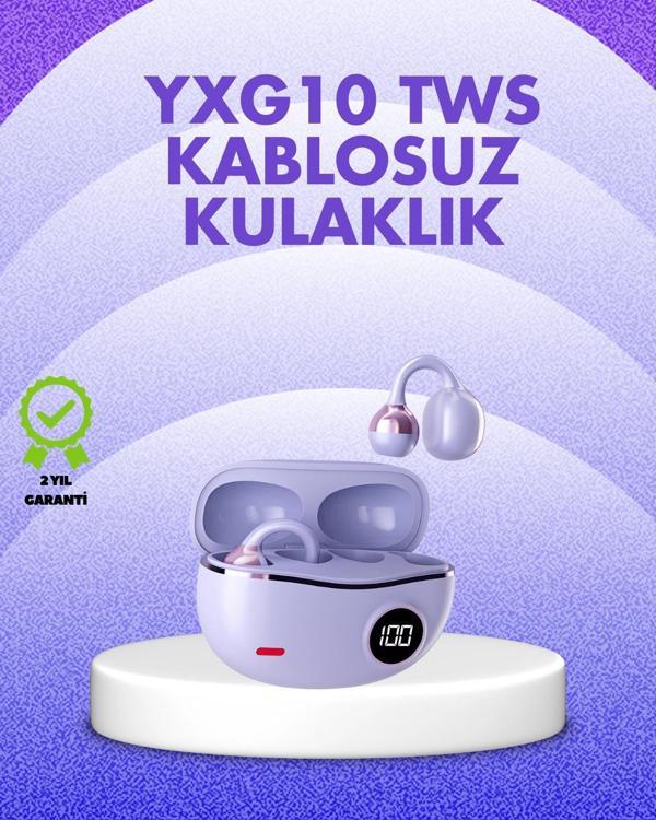 YXG10 Kablosuz Kulaklık – Bluetooth 5.4 Dokunmatik LED Ekranlı Şarj Kutusu - Image 1
