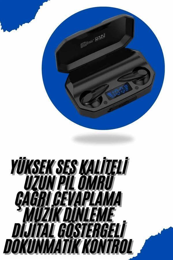 Yeni Nesil Android ve İOS Uyumlu Siyah Profesyonel Oyuncu Kulaklığı - Image 1